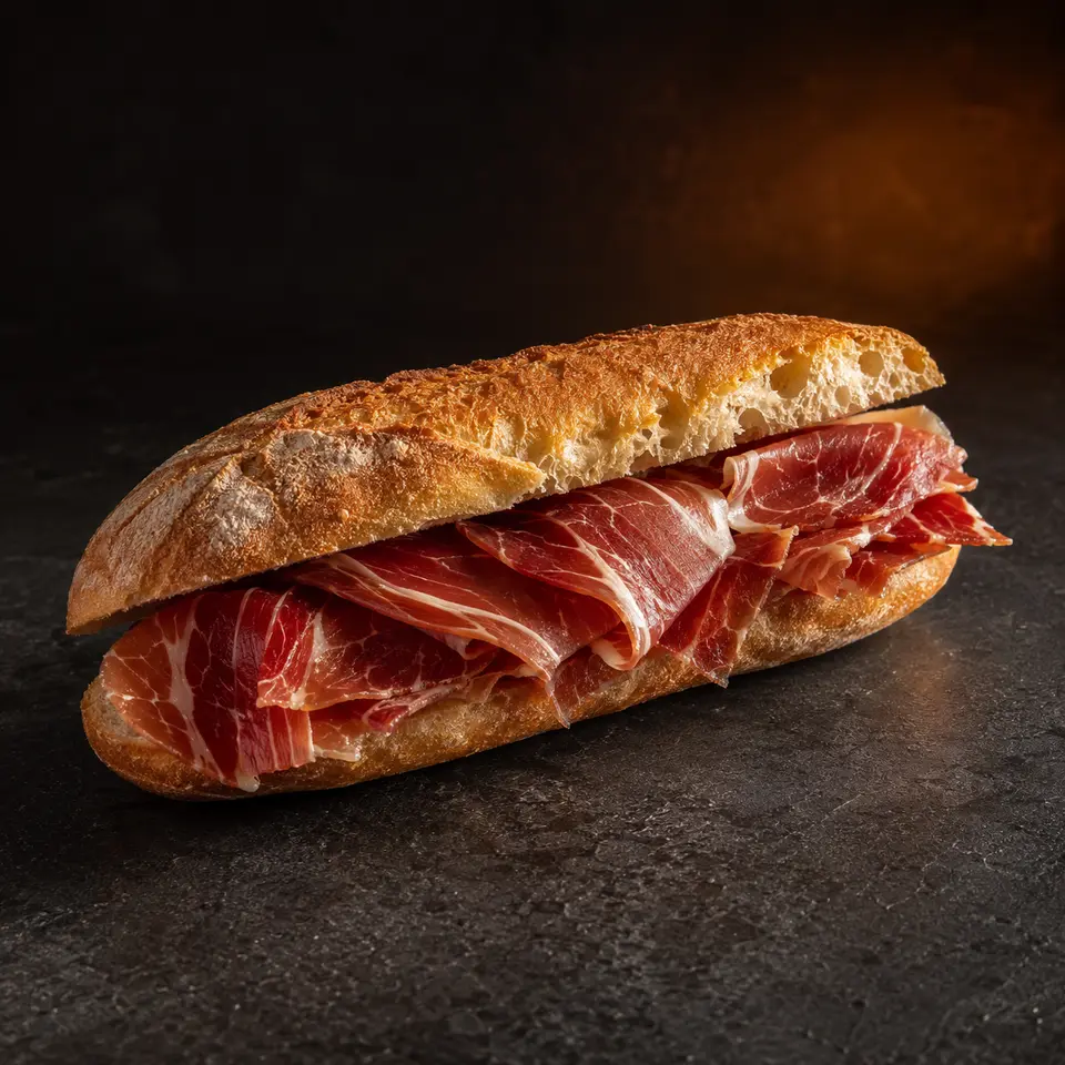 Bocadillo de Jamón Serrano