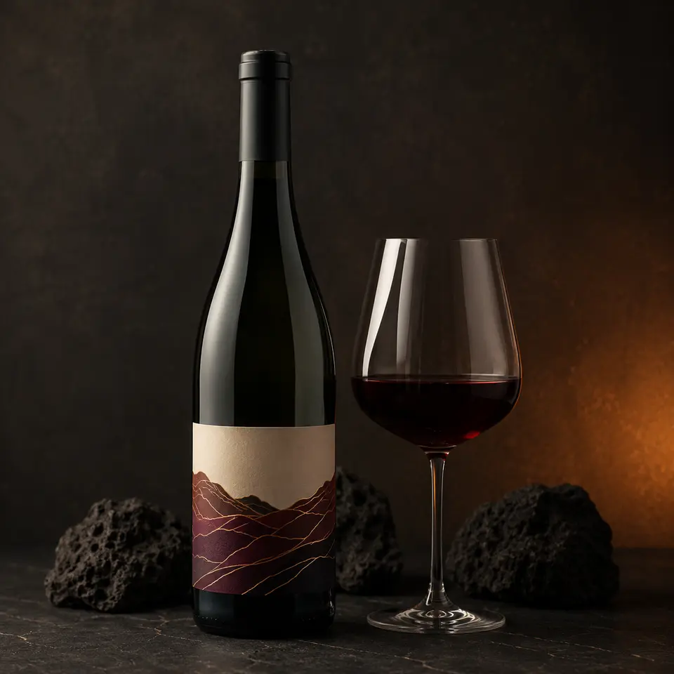 Botella de Vino Tajinaste
